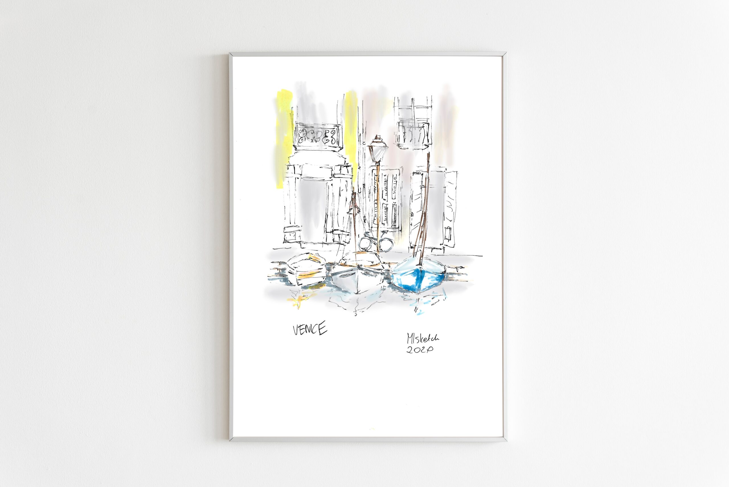 ilustracja, Wenecja, Marta Iwanowska ilustracja, Wenecja, Marta Iwanowska