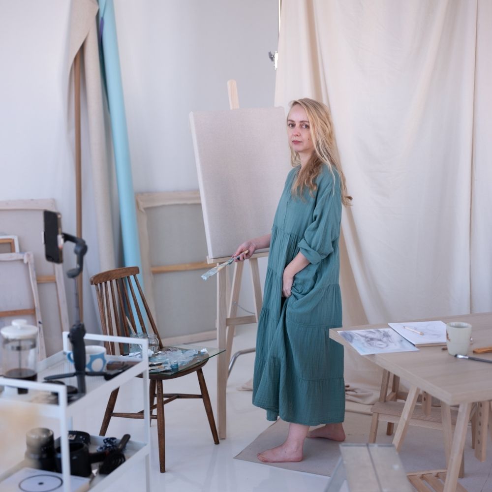 artystka malarka ilustratorka Marta Iwanowska